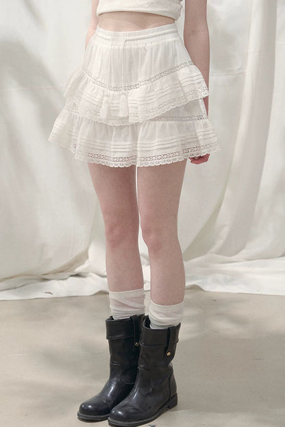 Ripples of the Sea Lace Skirt