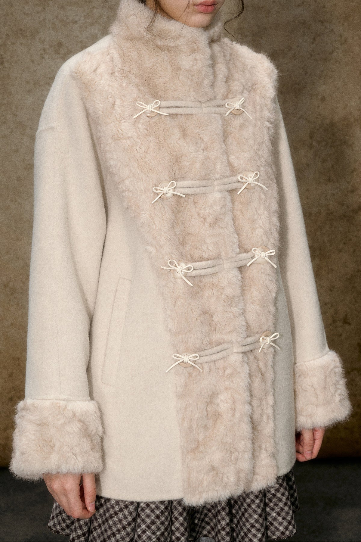 Mid-Length Double-Sided Woolen Jacket