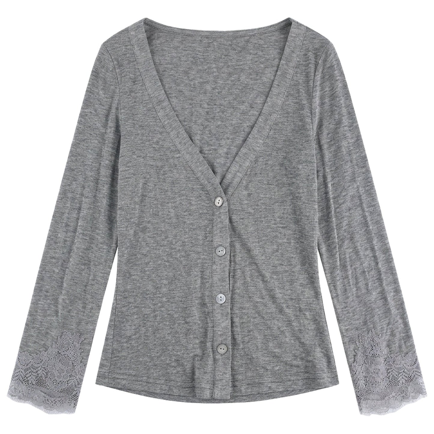 Completo canotta in pizzo Tencel e lana e gonna