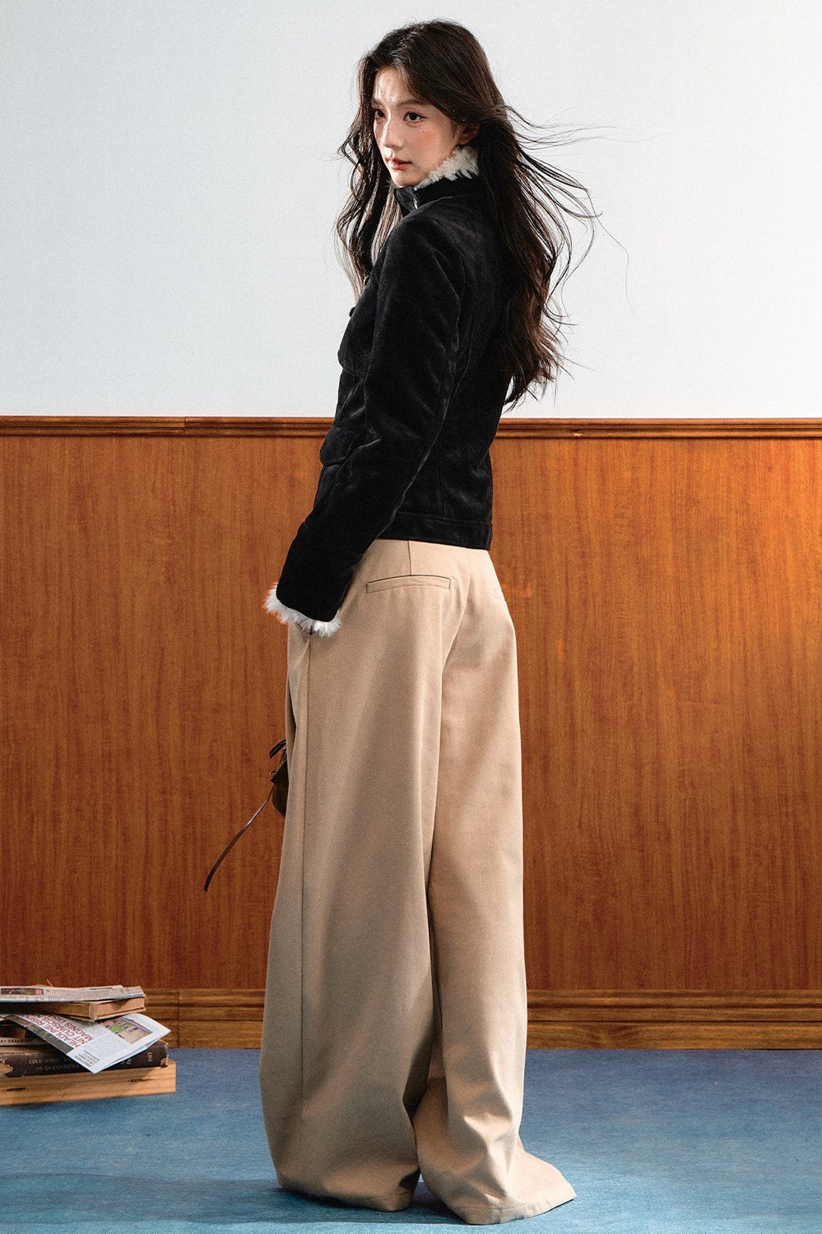 Suede Short Jacket