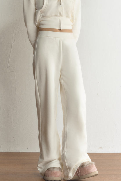 High-Waisted Loose Wide-Leg Straight-Leg Flared Pants