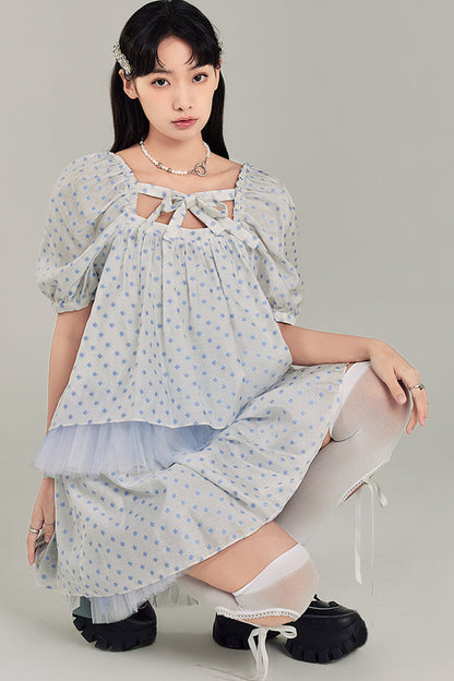Floral Top and Skirt Set-Up