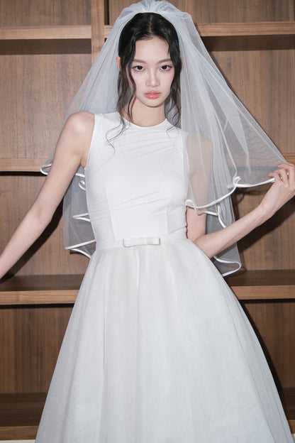 Butterfly Knot Mesh Dress