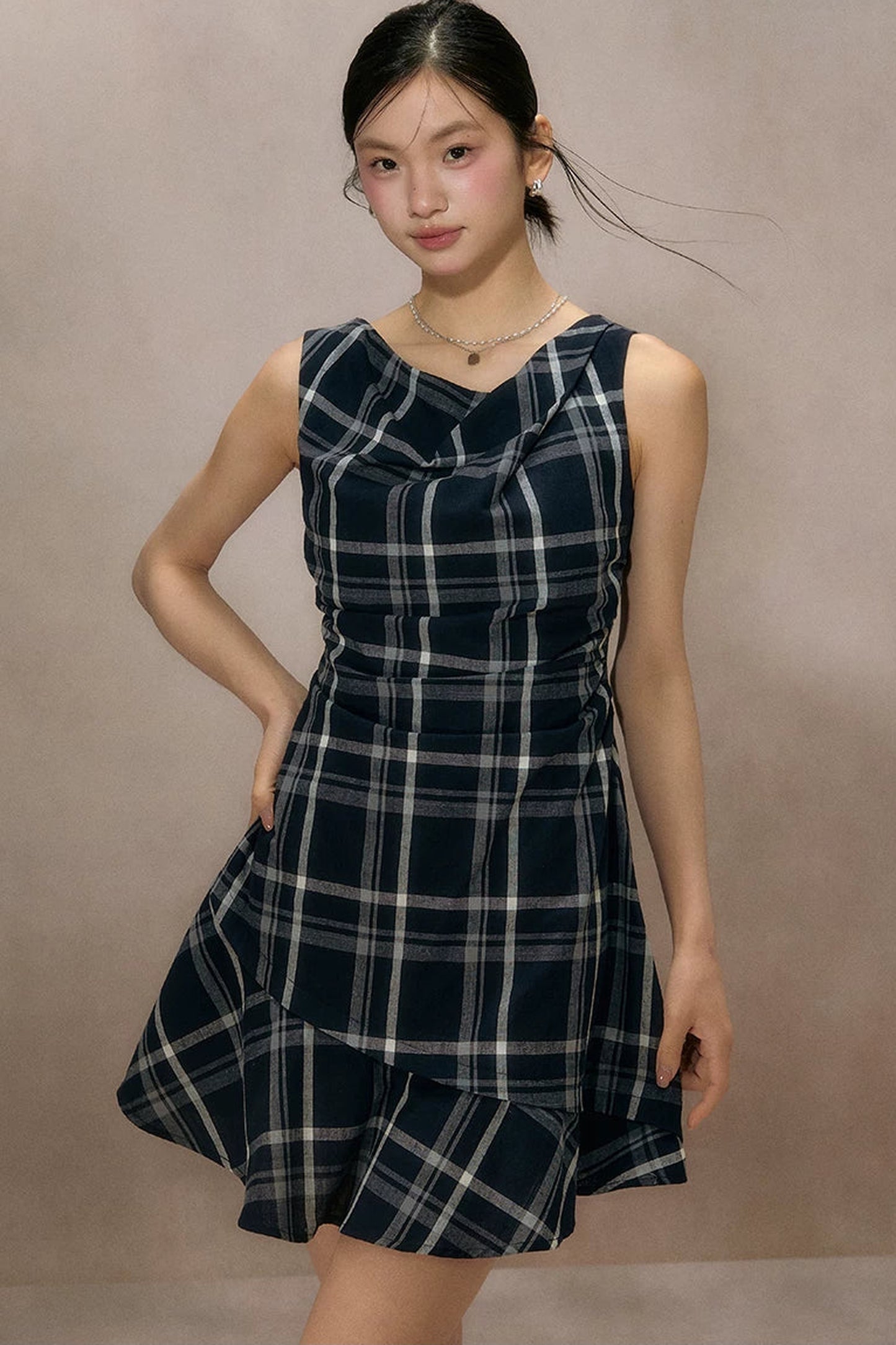 Southern Breeze Plaid Dress