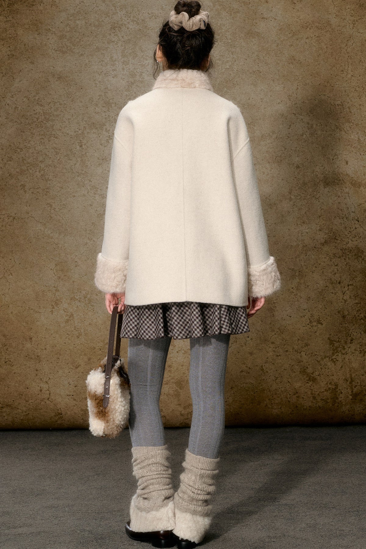 Mid-Length Double-Sided Woolen Jacket
