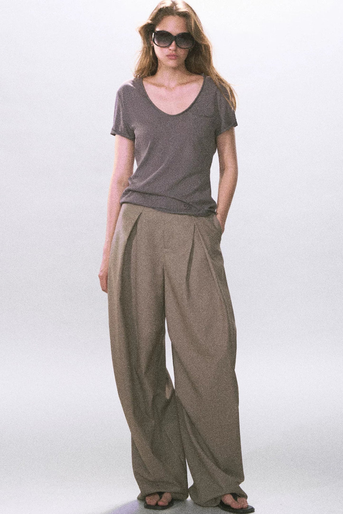 Old Money U-Neck Top