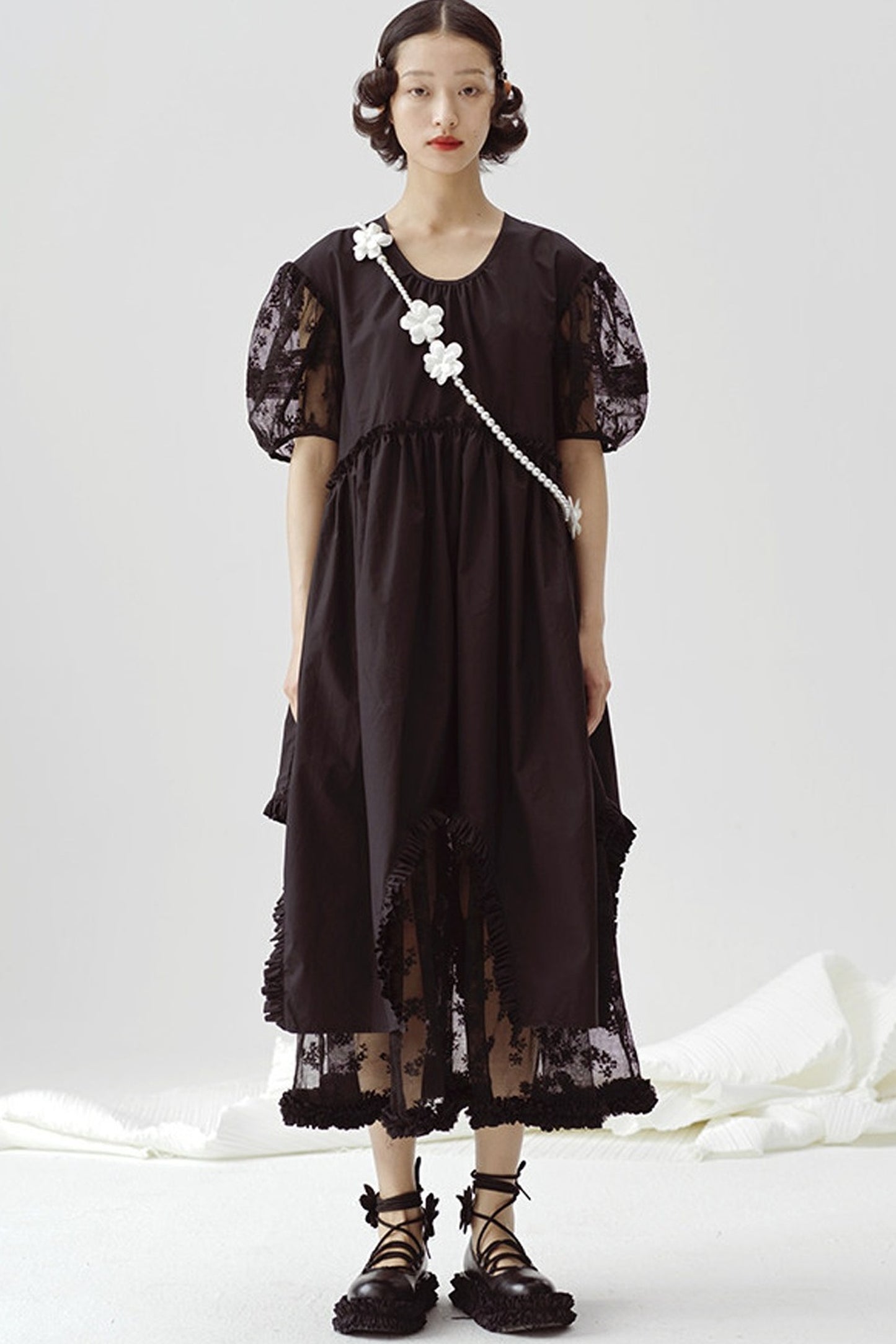 First Love Irregular Hem Dress