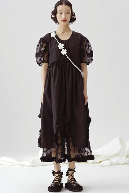 First Love Irregular Hem Dress