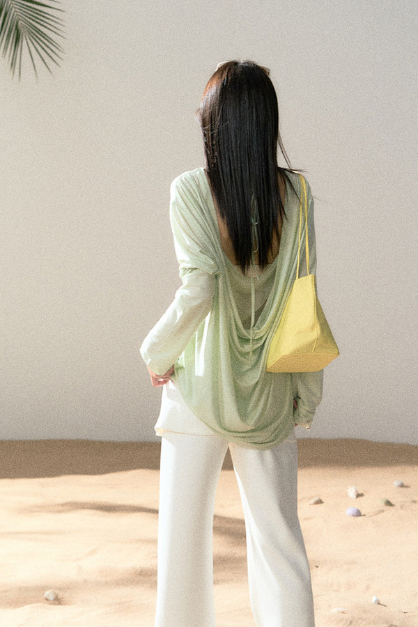 Backless Drapey Summer Set