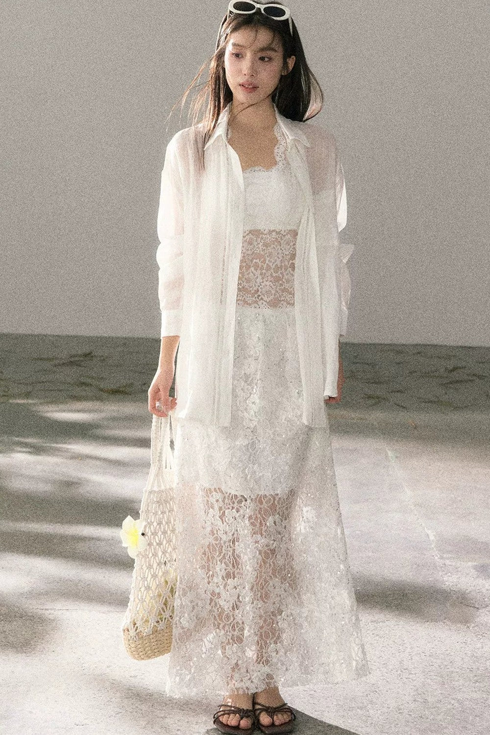 French Romantic Lace Skirt Set-Up