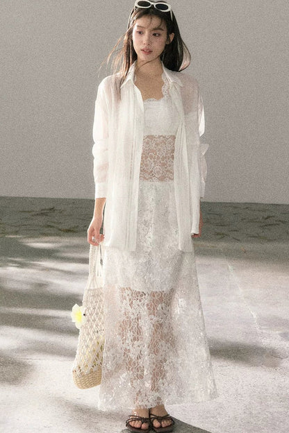 French Romantic Lace Skirt Set-Up