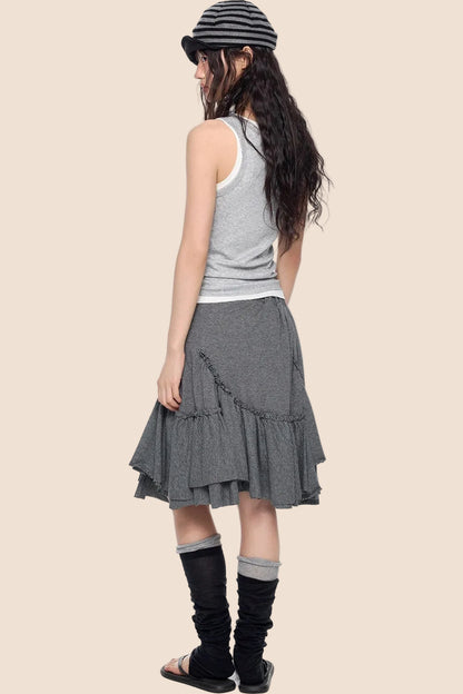 Retro Casual Slim-Fit T-Shirt