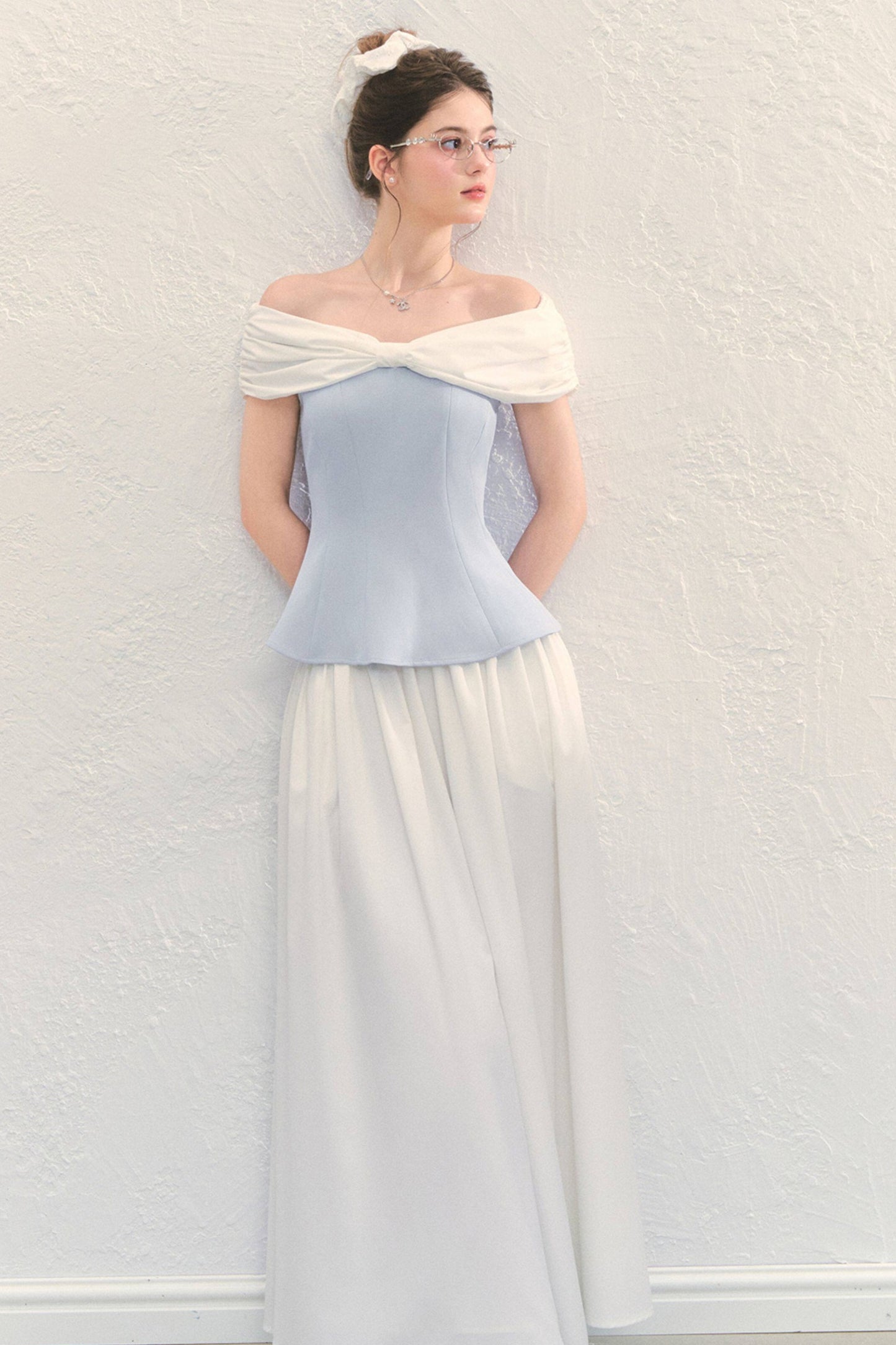 Off-Shoulder Peplum Top