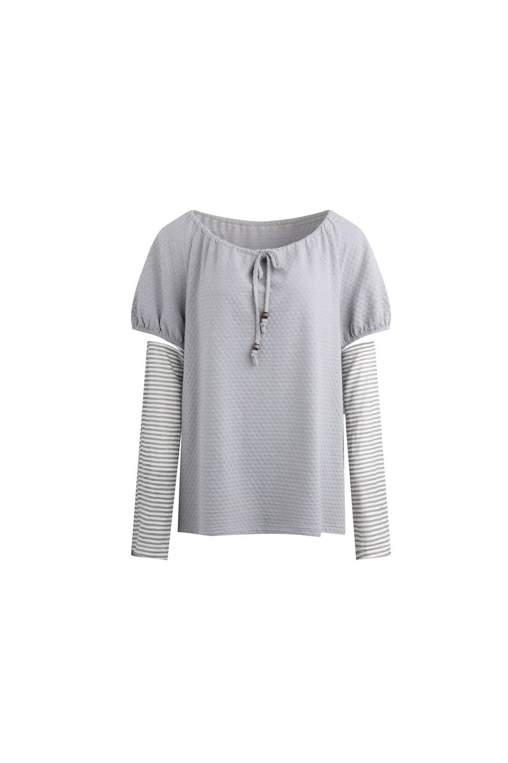 Detachable Sleeve Knitted Top
