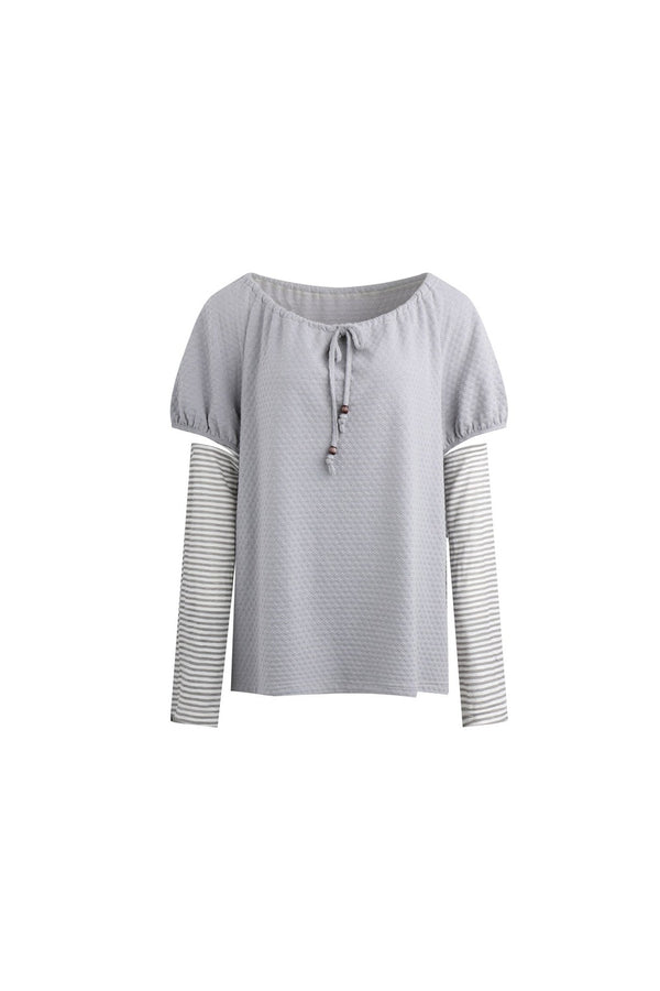 Detachable Sleeve Knitted Top