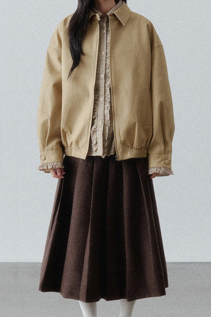 Retro Layered-Look Jacket