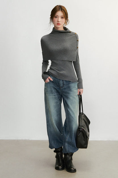 Elegant Knit Sweater Set