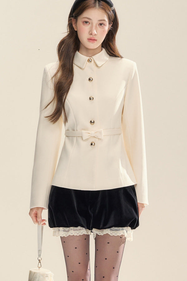 White Chocolate Long Sleeve Jacket