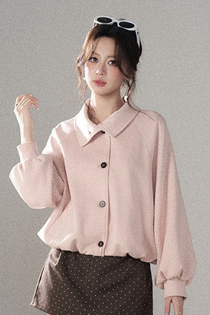Short Two-Way Floral Jacket