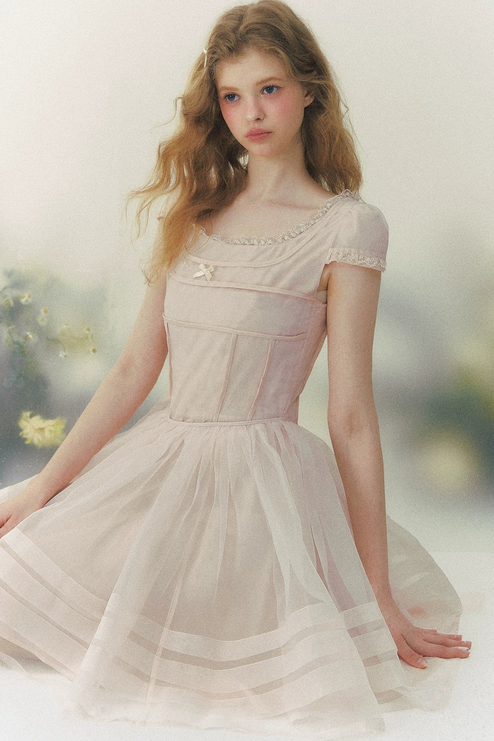 Ballet Dreamland Puff Sleeve Dress