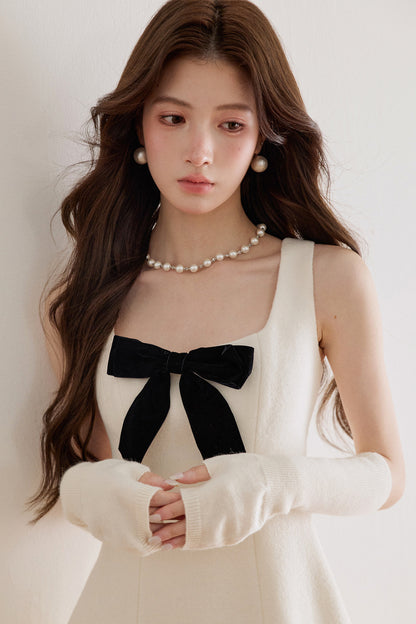 Wool Blend Knitted Arm Sleeves