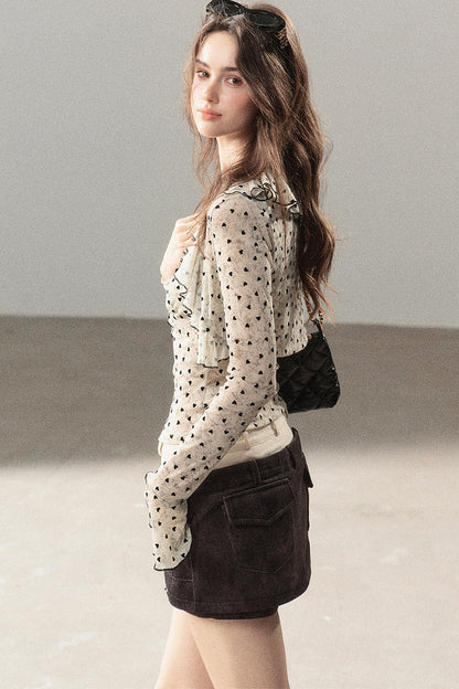Forest Of Oaks Layered-Look Skirt