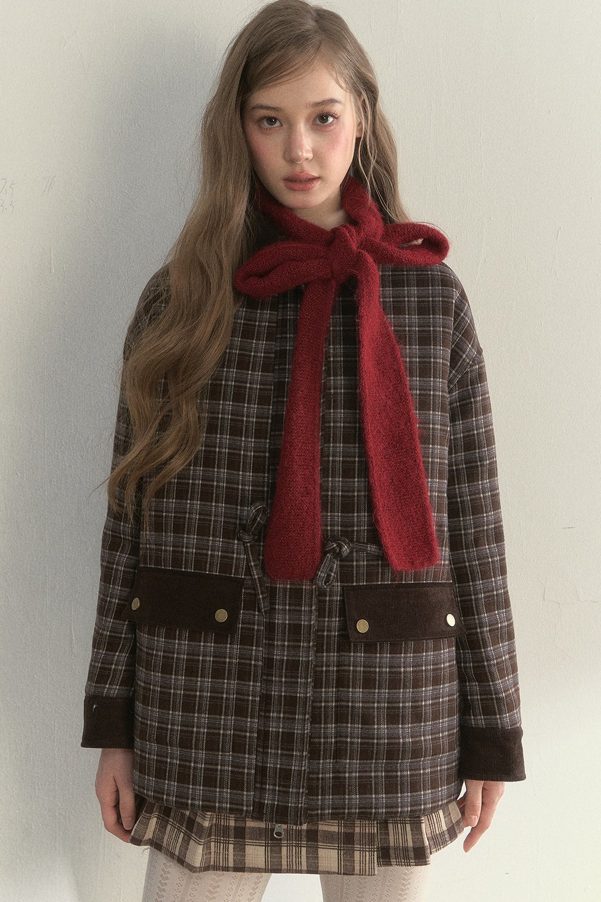 Knitted Ribbon Scarf