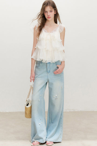 Ruffle Off-Shoulder Top