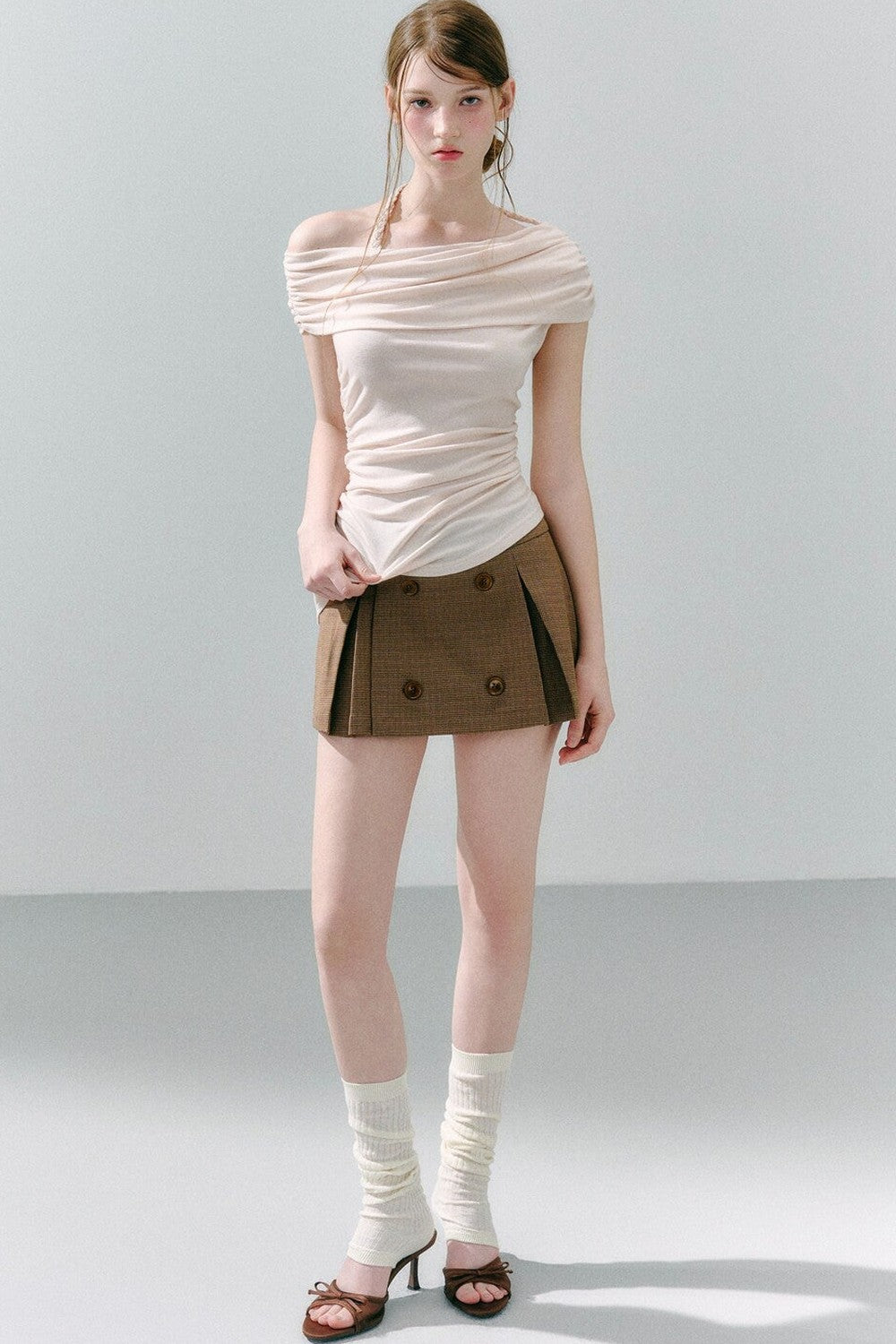Off-Shoulder Tie Top
