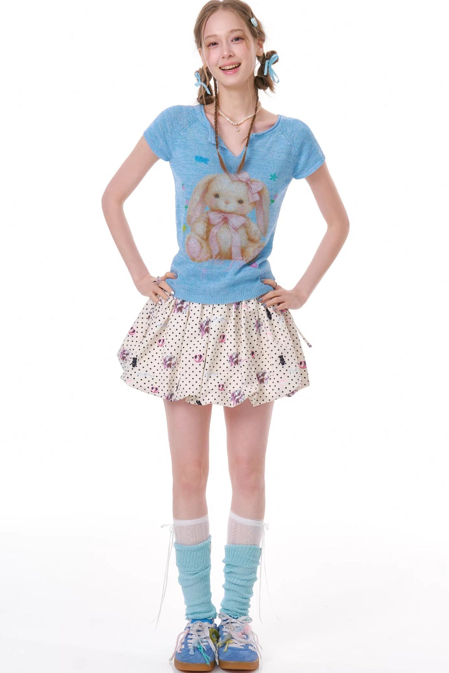 Playful Polka Dot Skirt