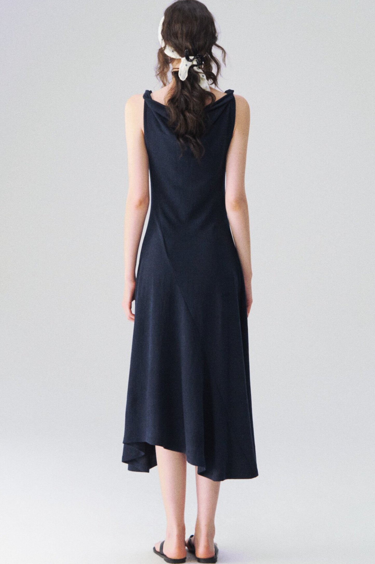 Twisted Strap Knit Dress