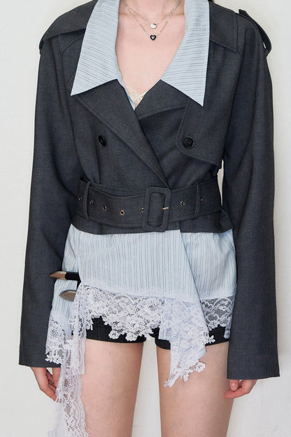 Detachable Two-Way Suit Jacket