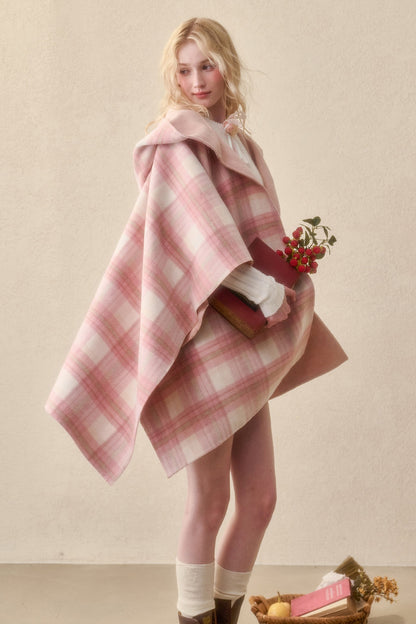 Reversible Wool Cape