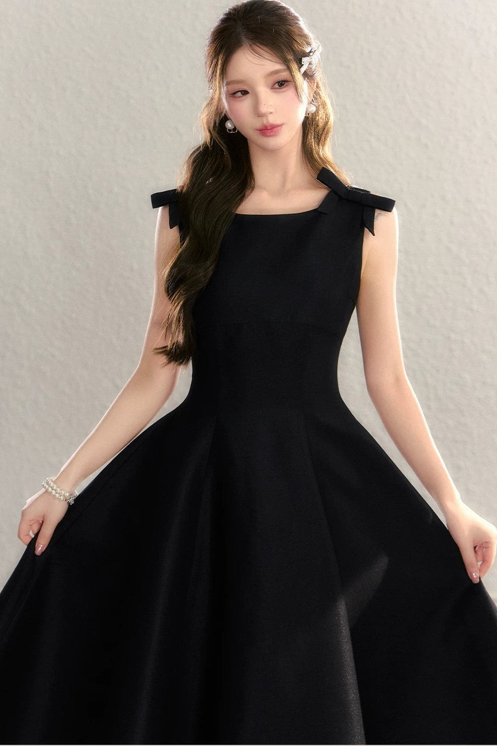 Vestido francés efecto adelgazante