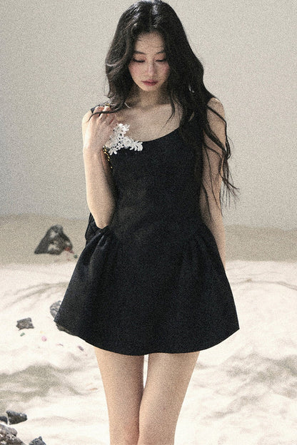 French Style Floral Lace Dress