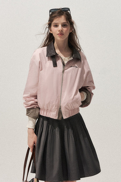 Gray Pleated Ballet Skirt
