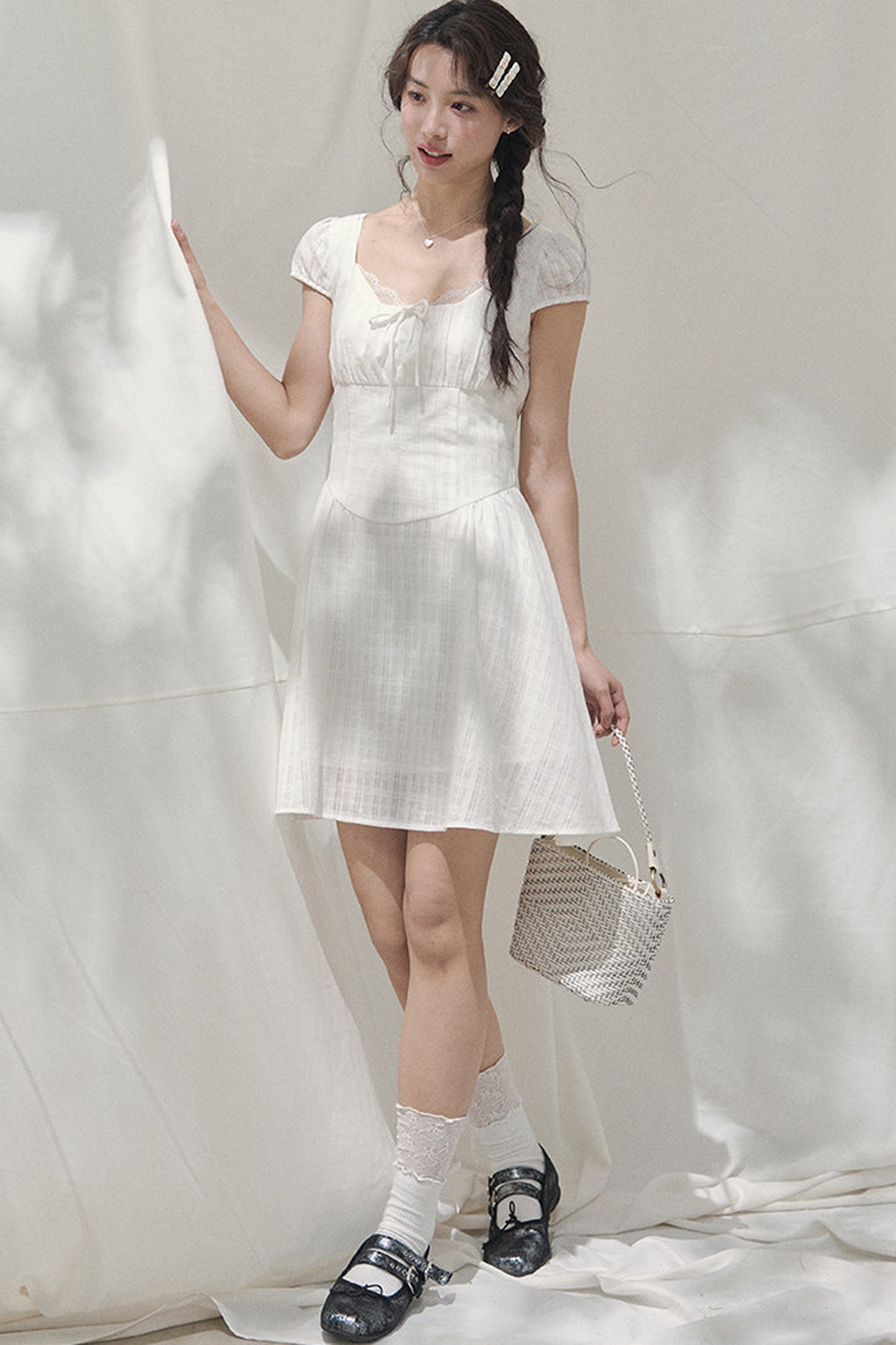 Morning Light Plaid Dress