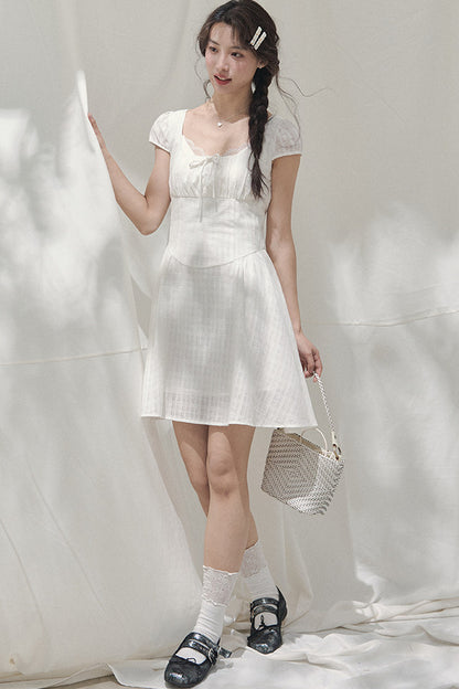 Morning Light Plaid Dress