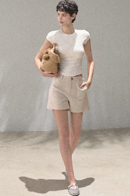 Old Money Linen Shorts