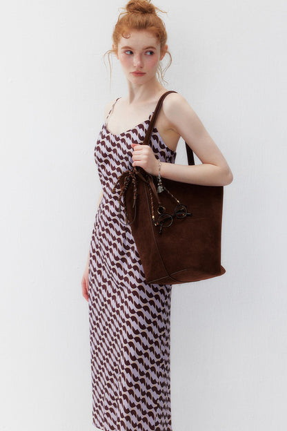 Chiffon Floral Print Long Dress