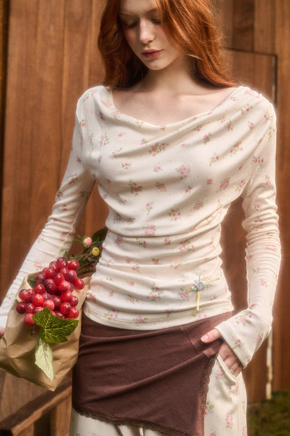 Liberty Print Top and Pants Set-Up