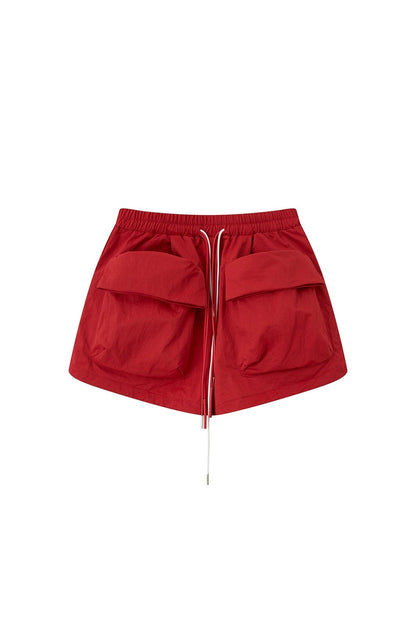 Cuffed Pocket Cargo Shorts