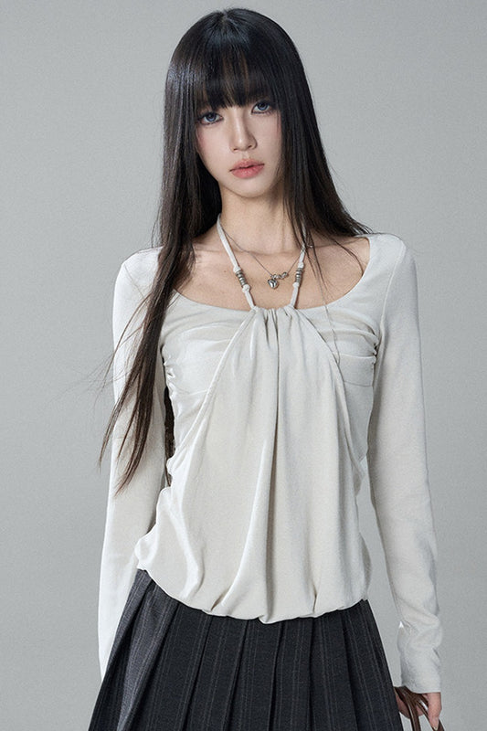 Ghost Girl Halter Neck Top