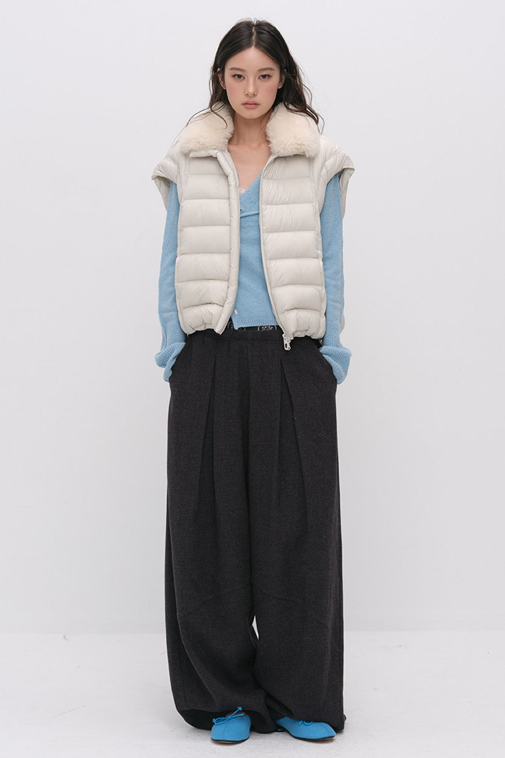 Merino Wool Knit Cardigan