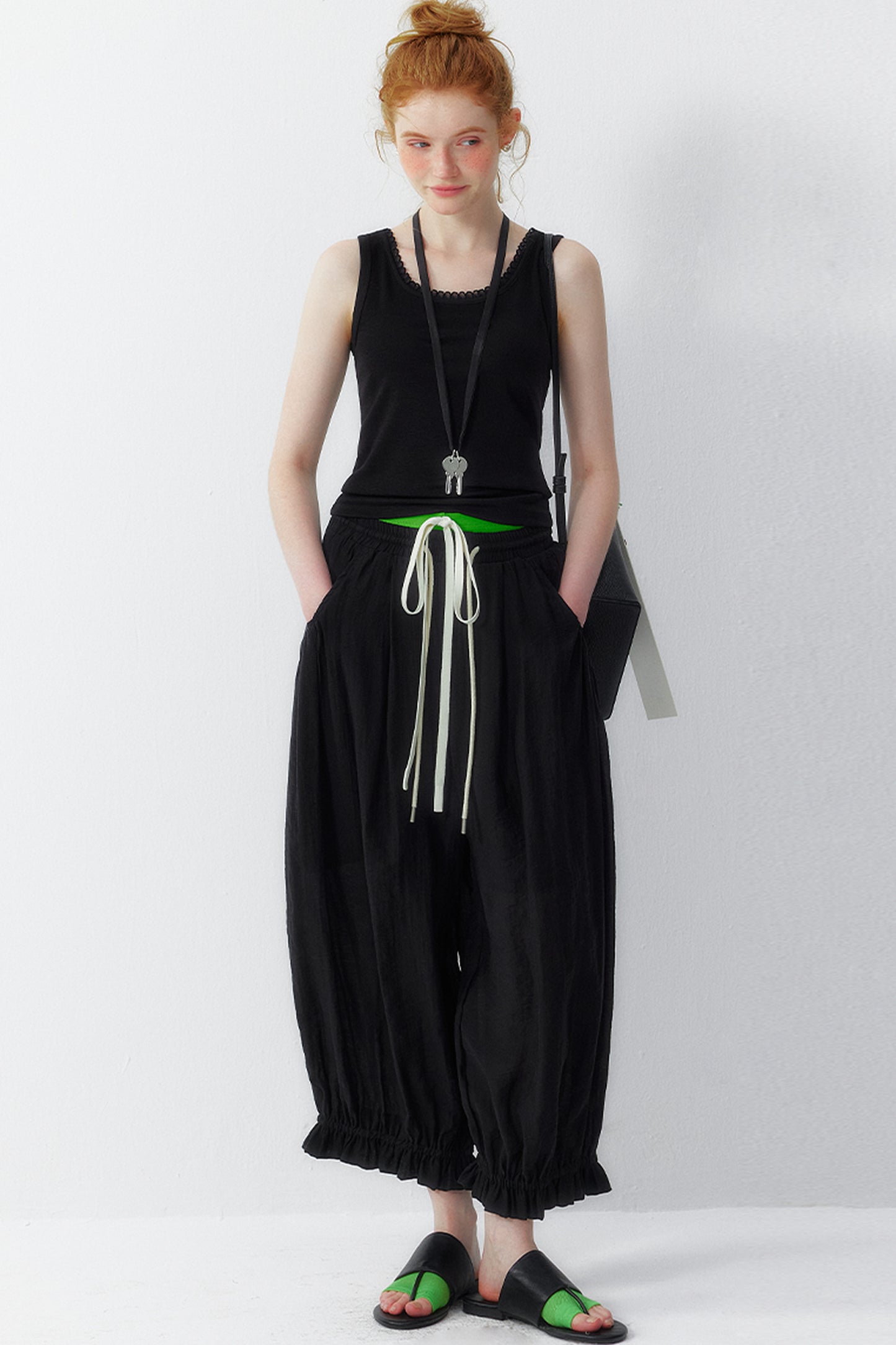 Bamboo Linen Round Neck Inner Top