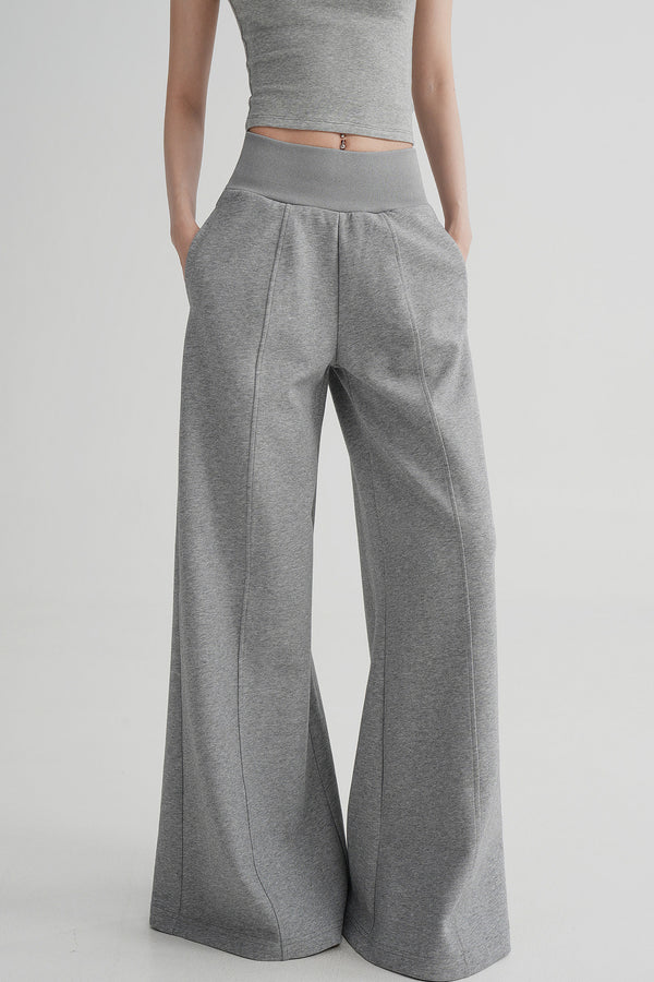 Elegant High-Waisted Flared Pants