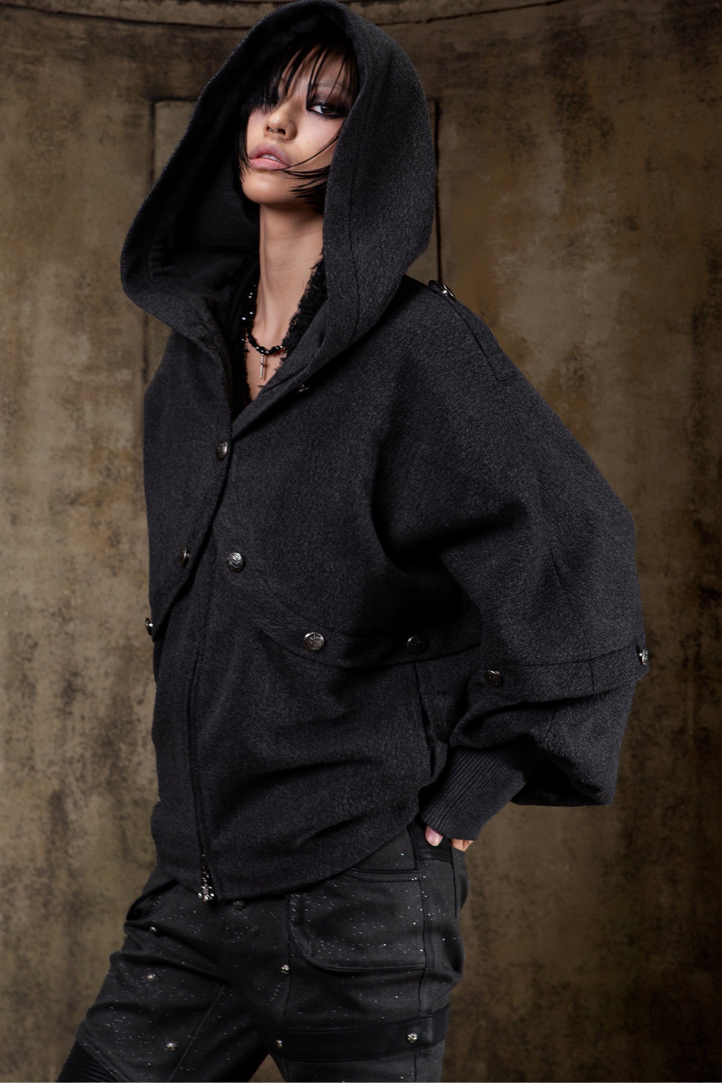 Millennium Retro Cape Coat