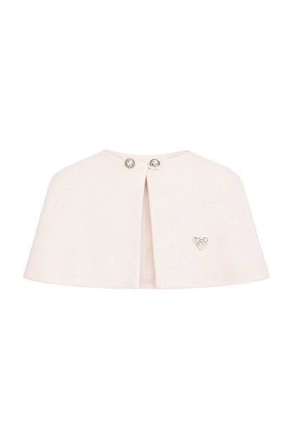Napoleon Retro Knight-Style Woolen Cape Jacket Set-Up