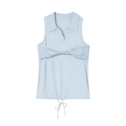 Twisted Knot Polo Vest