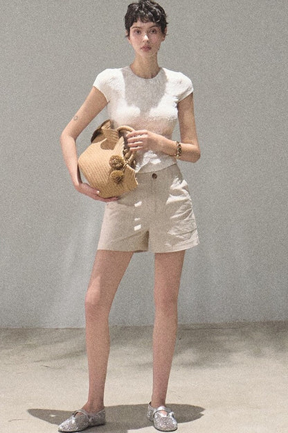 Old Money Linen Shorts